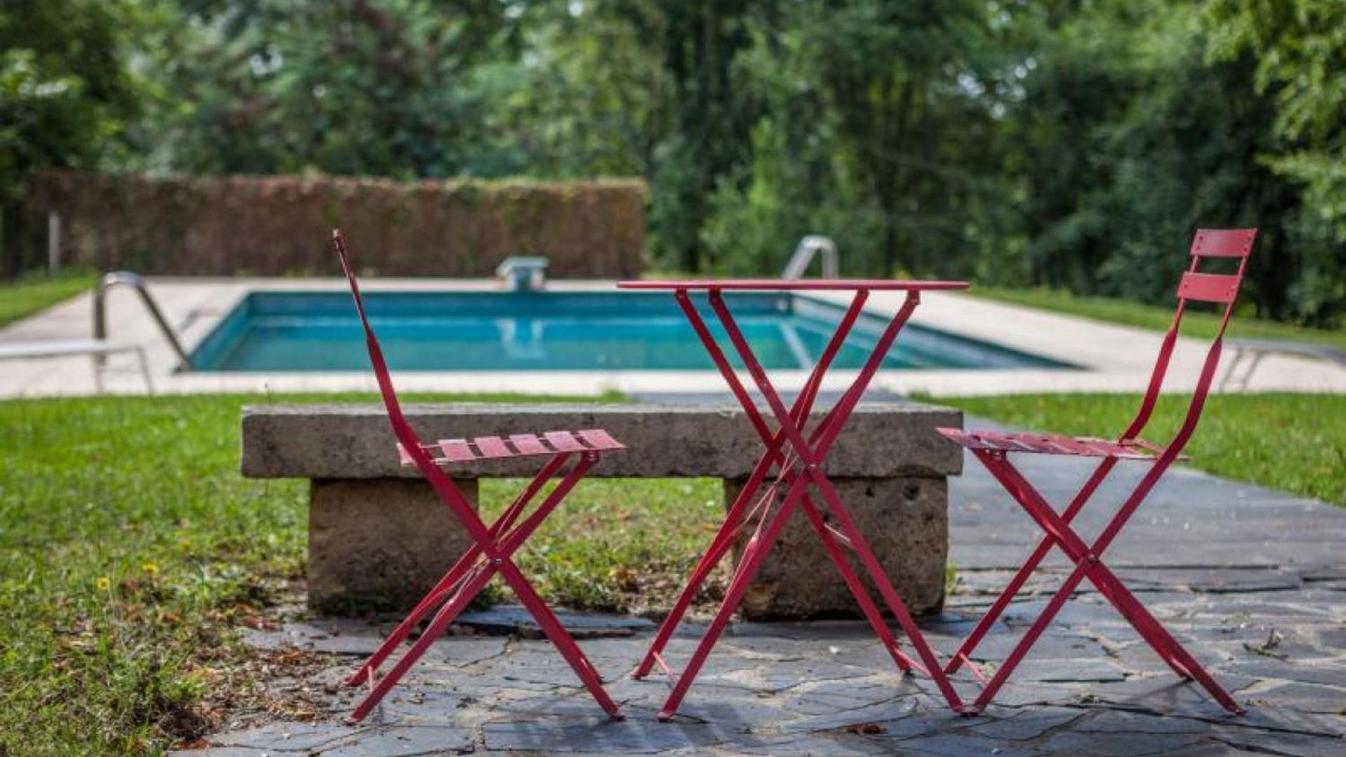 Domaine La Tuilerie Acomodação com café da manhã Guîtres Exterior foto